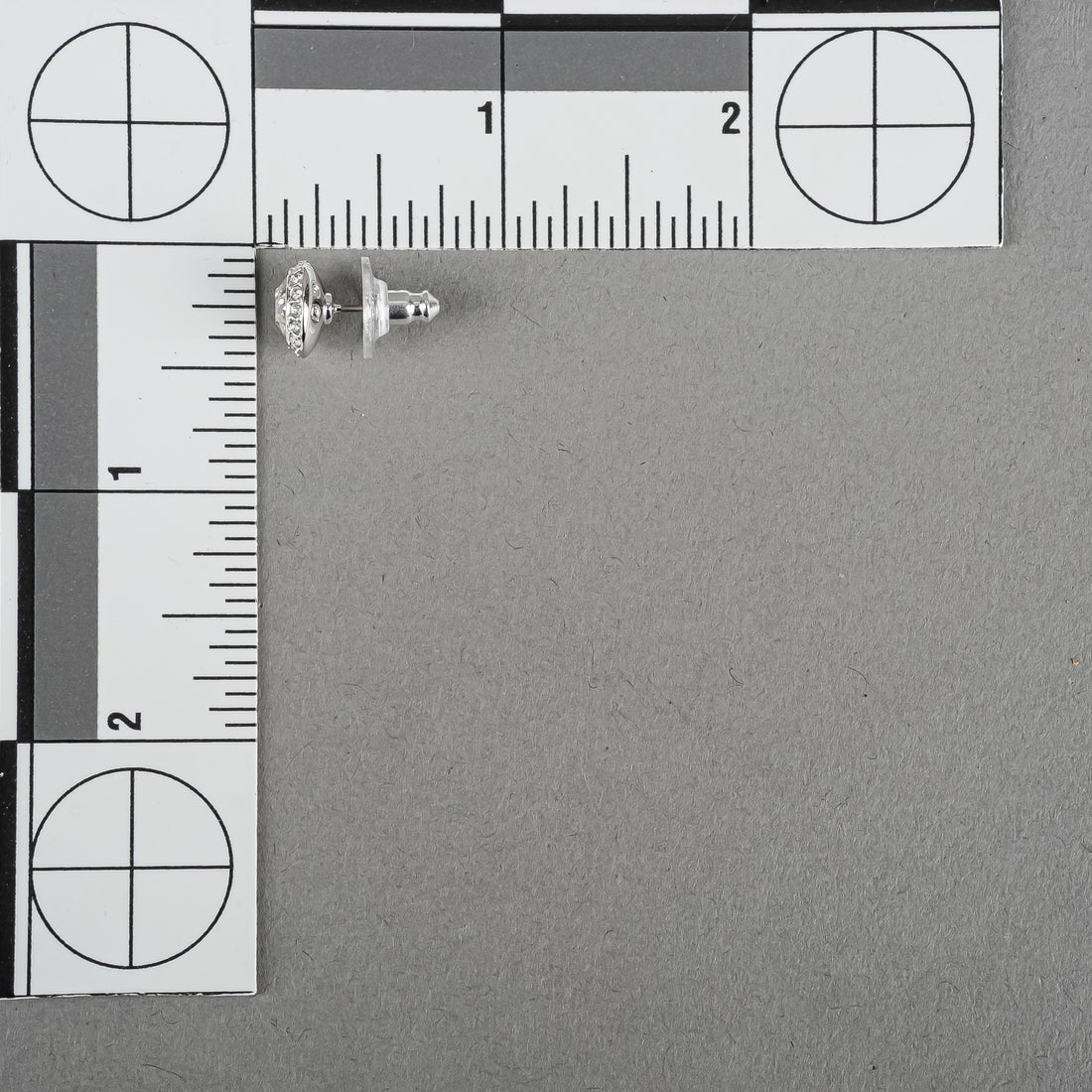 SWAROVSKI Silver Tone Angelic Studs