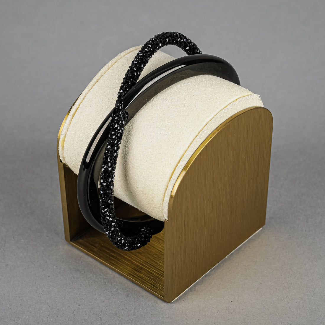 SWAROVSKI Black Crossover Bangle