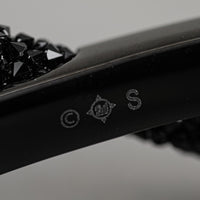 SWAROVSKI Black Crossover Bangle