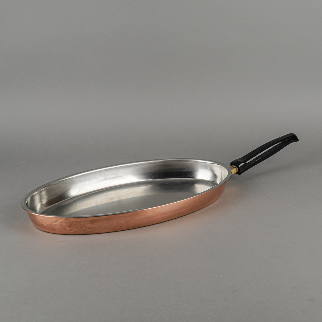 SPRING CULINOX Copper Oval Fish/Flambe Pan