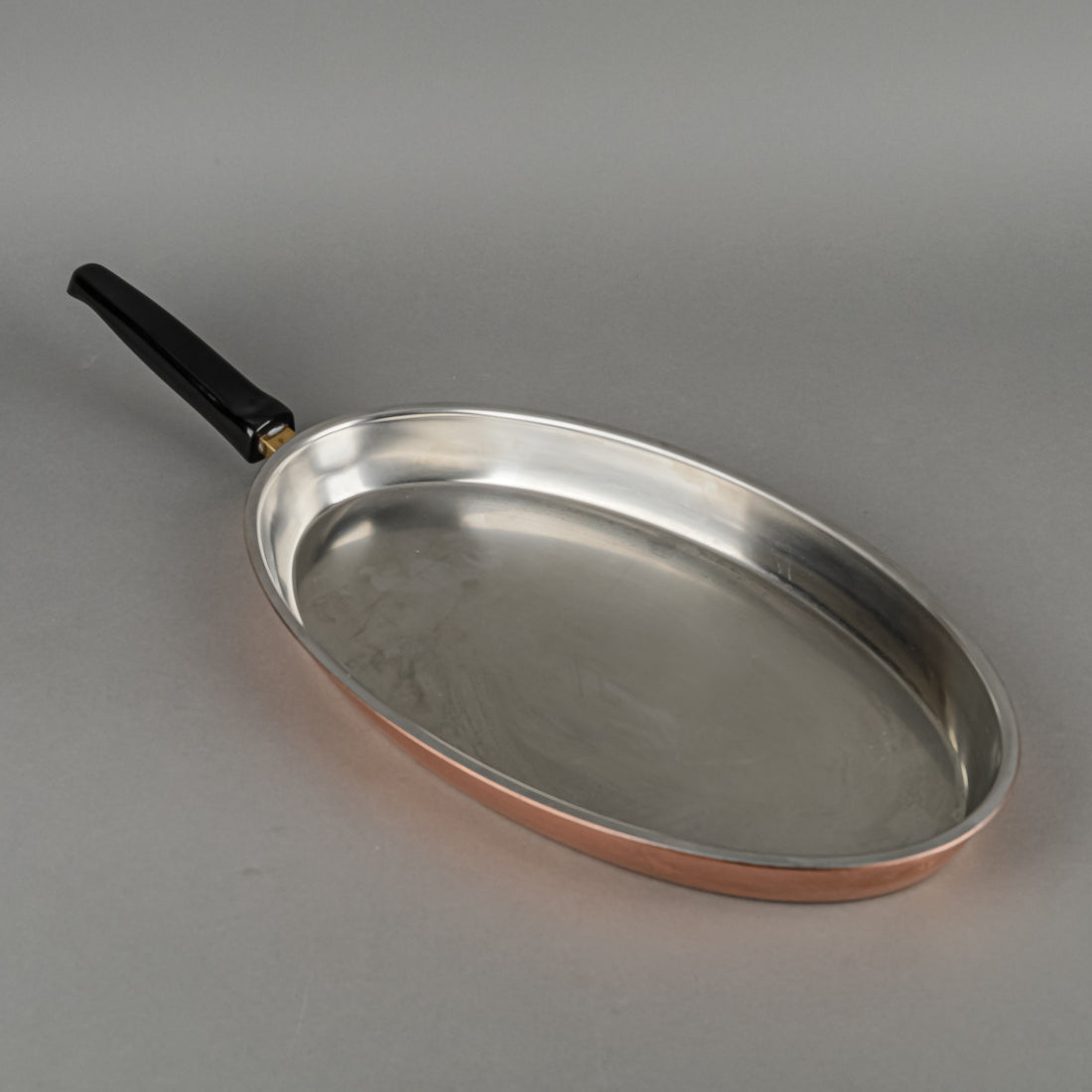SPRING CULINOX Copper Oval Fish/Flambe Pan