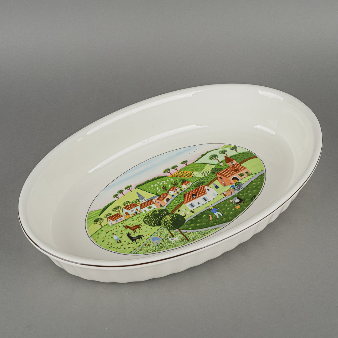 VILLEROY & BOCH Design Naif Oval Bake Dish