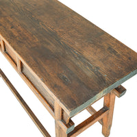 Vintage Asian Pine Altar Table