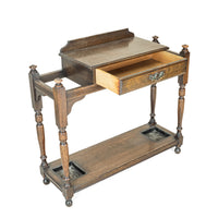 Vintage Oak Umbrella Hall Stand