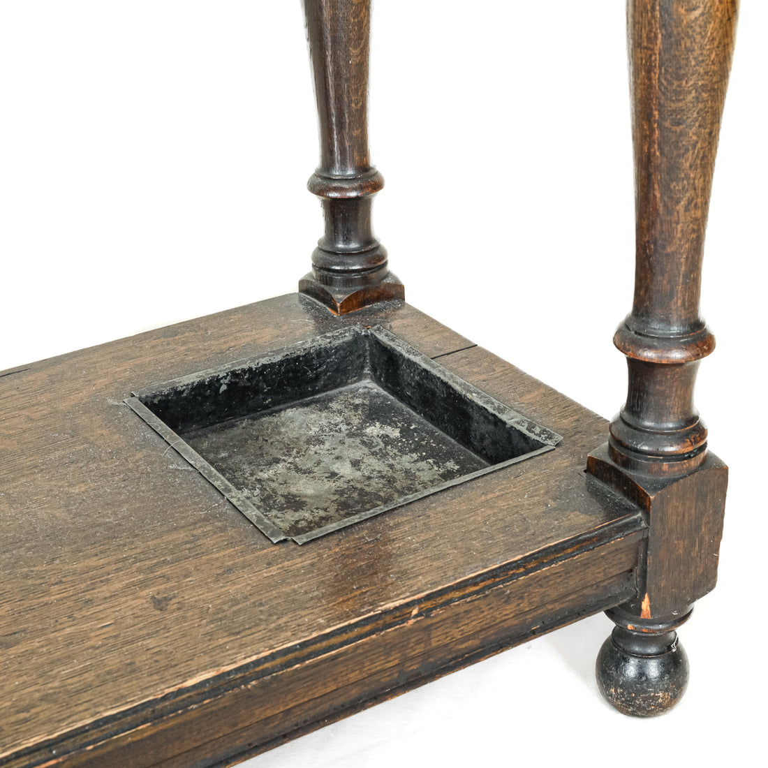 Vintage Oak Umbrella Hall Stand