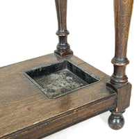 Vintage Oak Umbrella Hall Stand