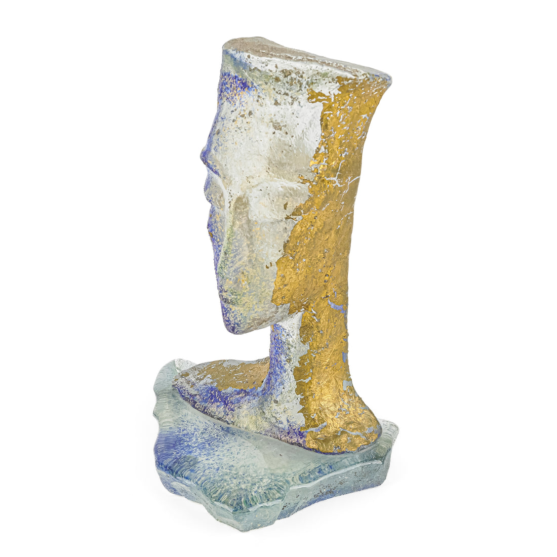 Unknown Artist - Sand Cast Art Glass Bust