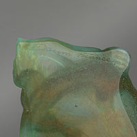 DAUM Nature Collection Pate de Verre Dish - Lizard And Butterfly