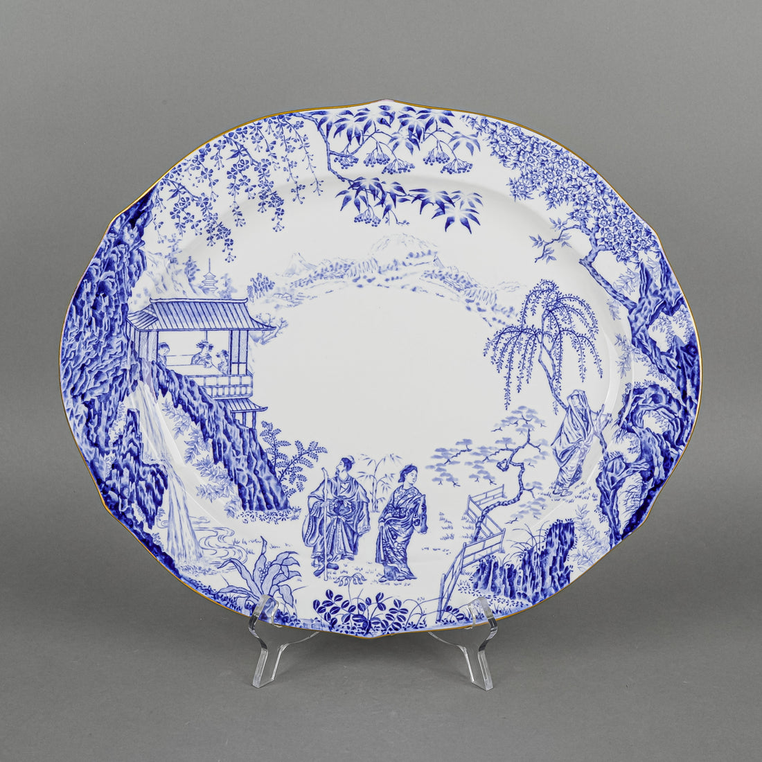 ROYAL CROWN DERBY Mikado Platter