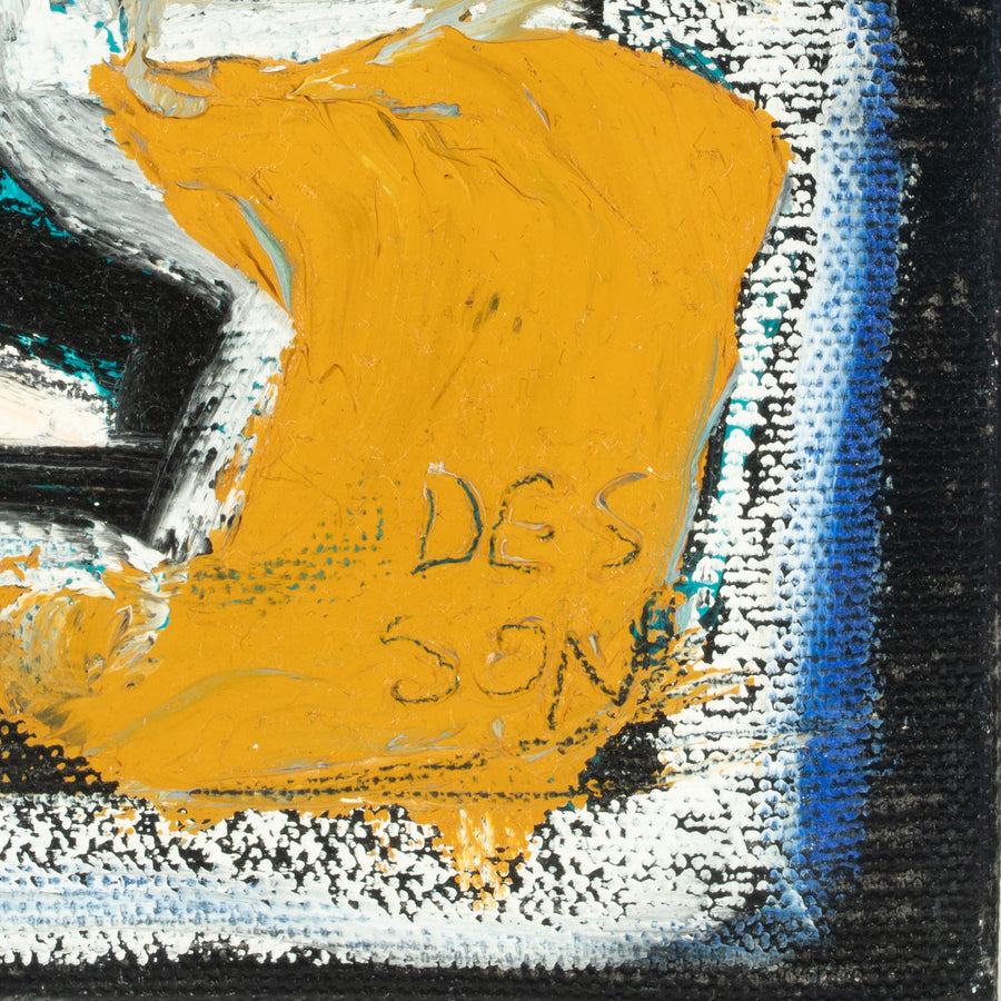 Denis Chiasson (Canadian 1968) "Danger & Blue Bird"