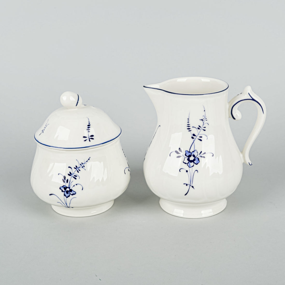 VILLEROY & BOCH Vieux Luxembourg Cream & Covered Sugar 3pcs