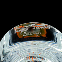 LIQUIDS SANDS DESIGN Jellyfish Art Glass Sculpture