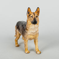 ROYAL DOULTON Figurine Alsatian Dog "Benign Of Picardy" HN 117