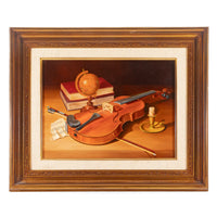 William Pribble (American 1926) Still Life W/Violin