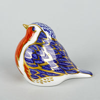 ROYAL CROWN DERBY Paperweight Robin