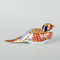 ROYAL CROWN DERBY Paperweight Pheasant