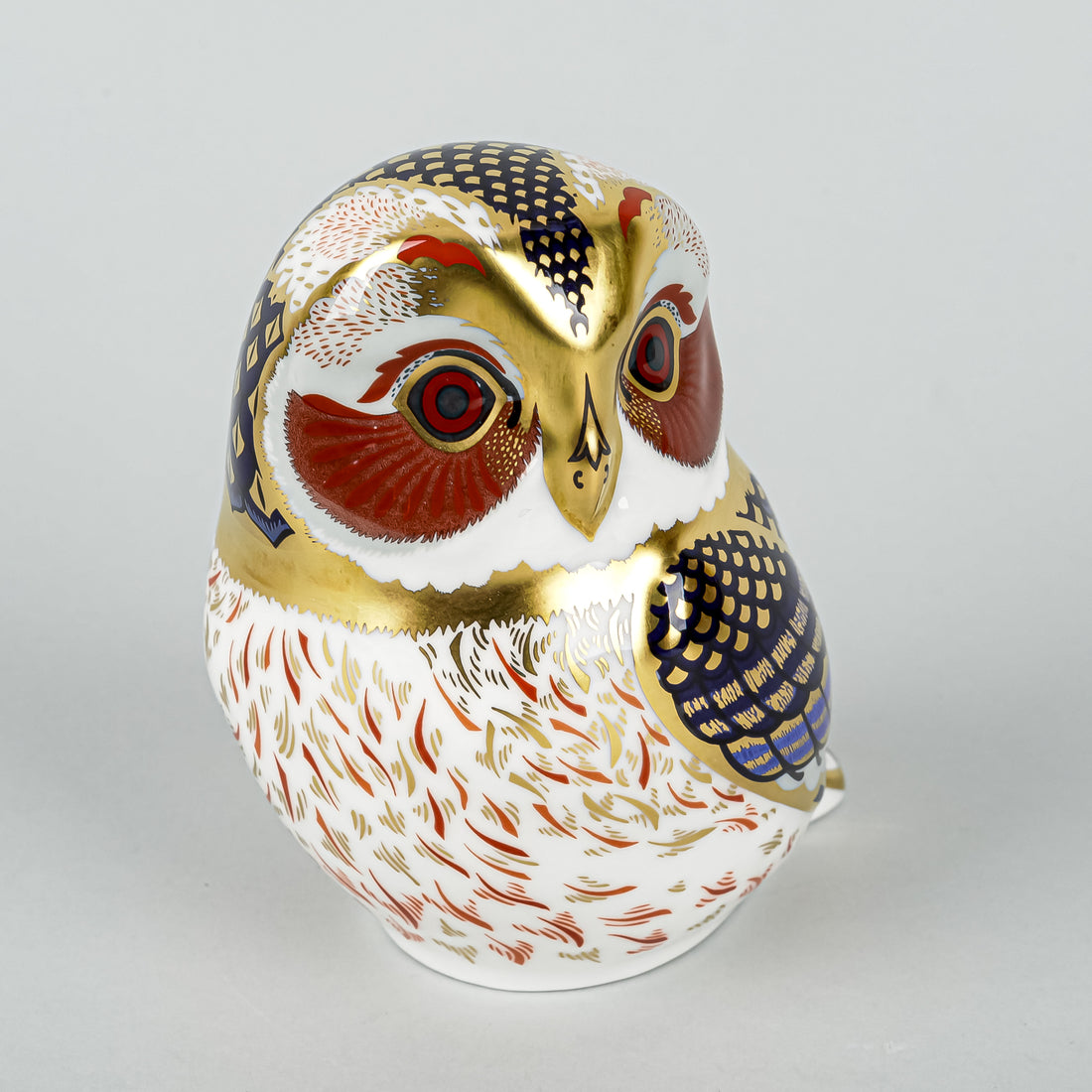 ROYAL CROWN DERBY Paperweight Tawny Owl
