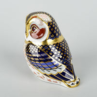 ROYAL CROWN DERBY Paperweight Tawny Owl