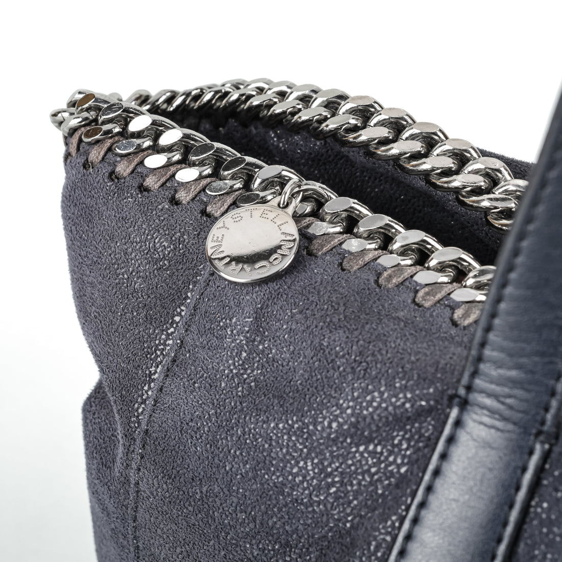 STELLA  MCCARTNEY Navy Blue Falabella Handbag