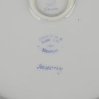 CARL THIEME DRESDEN Saxony Hand Painted Floral Pierced Cake Plate