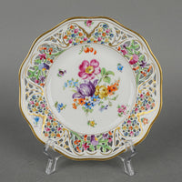 SCHUMANN Chateau Dresden Pierced Bread And Butter Plates Set Of 6