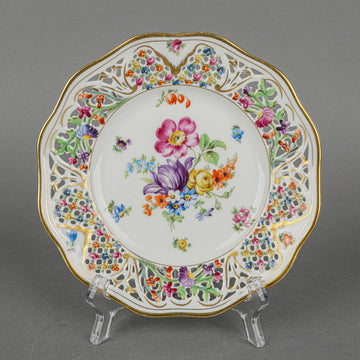 SCHUMANN Chateau Dresden Pierced Bread And Butter Plates Set Of 6