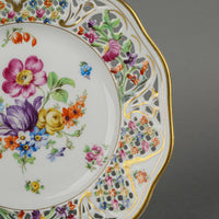 SCHUMANN Chateau Dresden Pierced Bread And Butter Plates Set Of 6