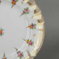 RICHARD KLEMM Dresden Saxony Dessert Plates Set Of 5