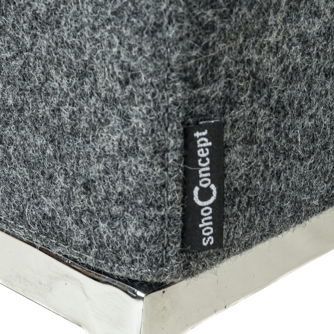SOHOCONCEPT Soho Metal Armchair Grey