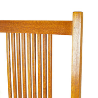 STICKLEY Mission Oak Chairs With Red Leather Set of 8