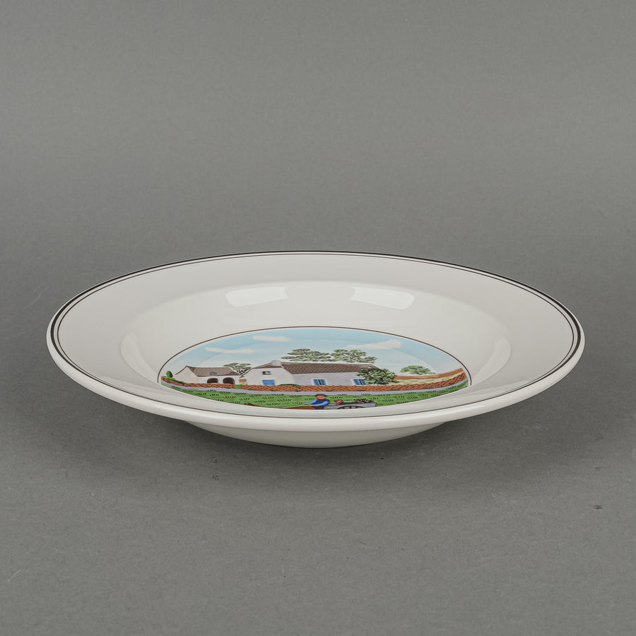 VILLEROY & BOCH Design Naif Soup Plates Set Of 6