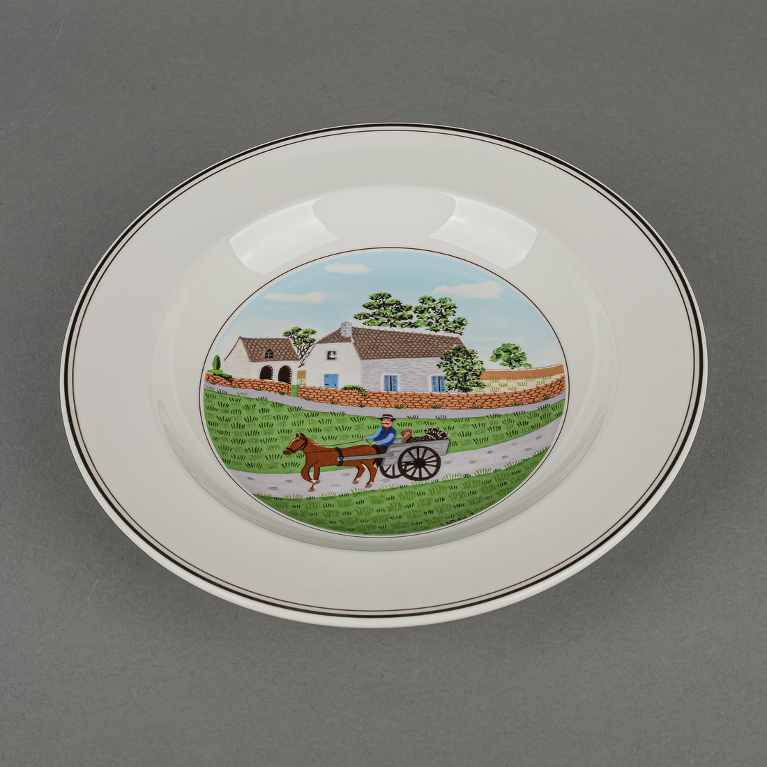 VILLEROY & BOCH Design Naif Soup Plates Set Of 6
