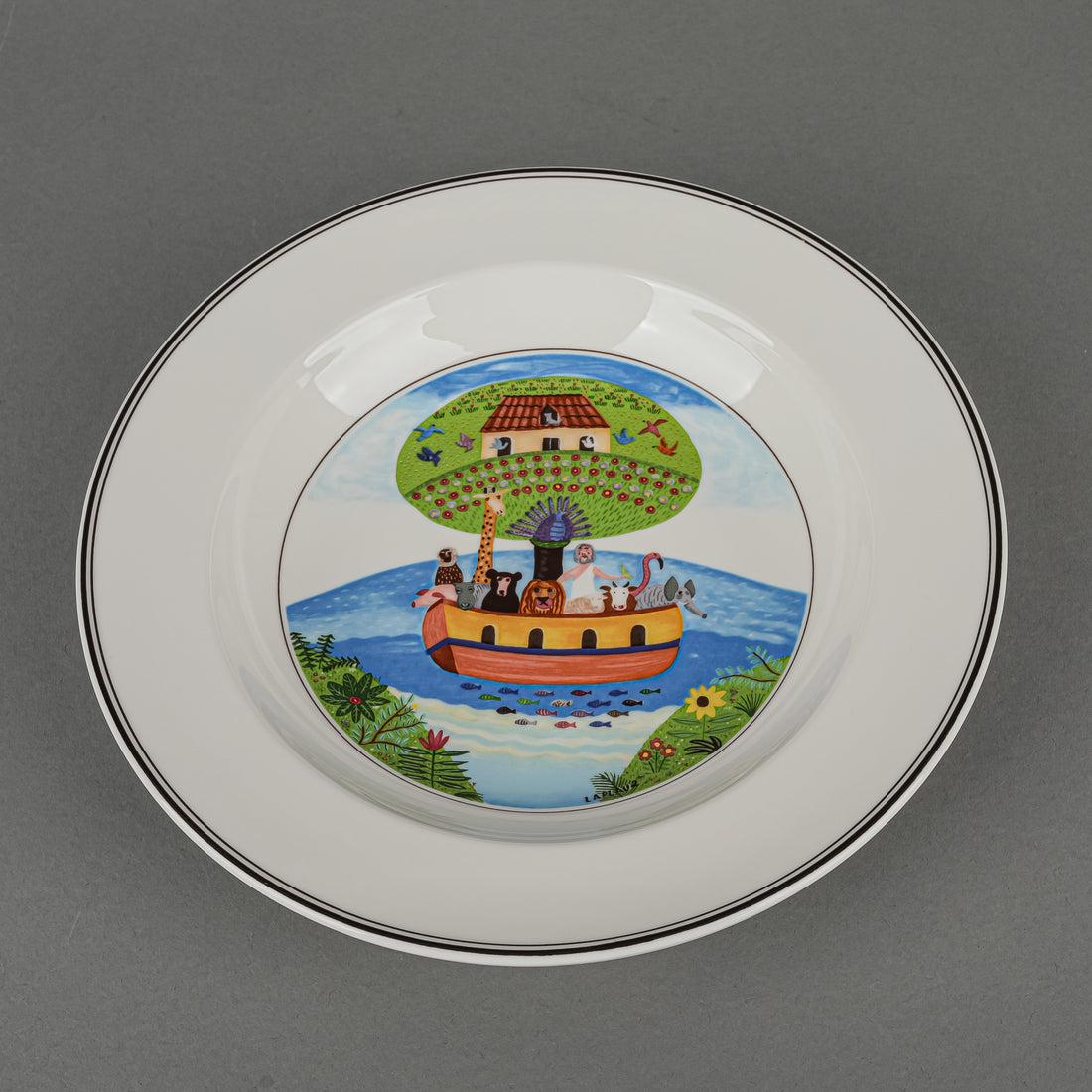 VILLEROY & BOCH Design Naif Soup Plates Set Of 6