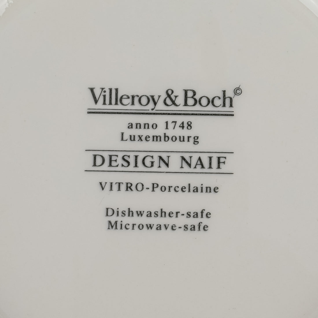 VILLEROY & BOCH Design Naif Soup Plates Set Of 6
