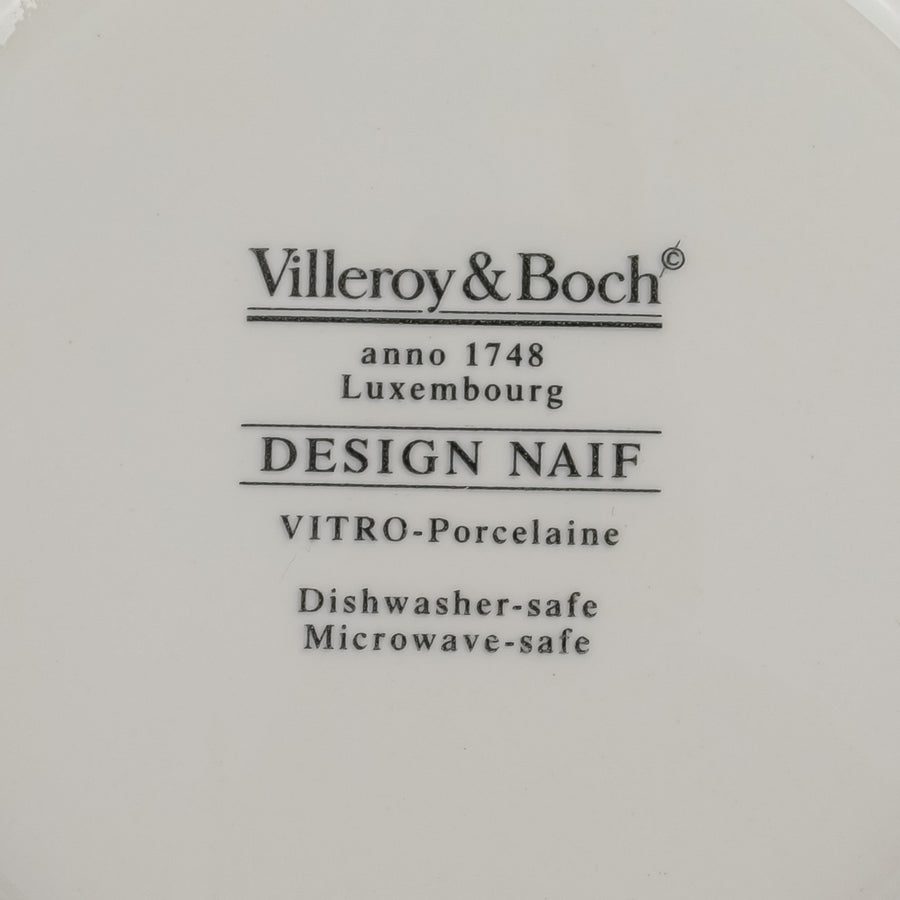 VILLEROY & BOCH Design Naif Soup Plates Set Of 6