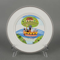 VILLEROY & BOCH Design Naif Salad/Dessert Plates Set Of 6