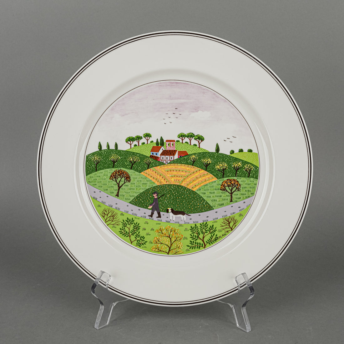 VILLEROY & BOCH Design Naif Dinner Plates Set Of 5
