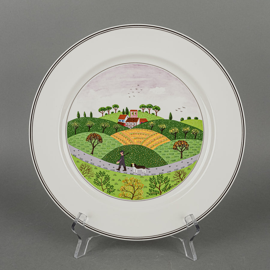 VILLEROY & BOCH Design Naif Dinner Plates Set Of 5