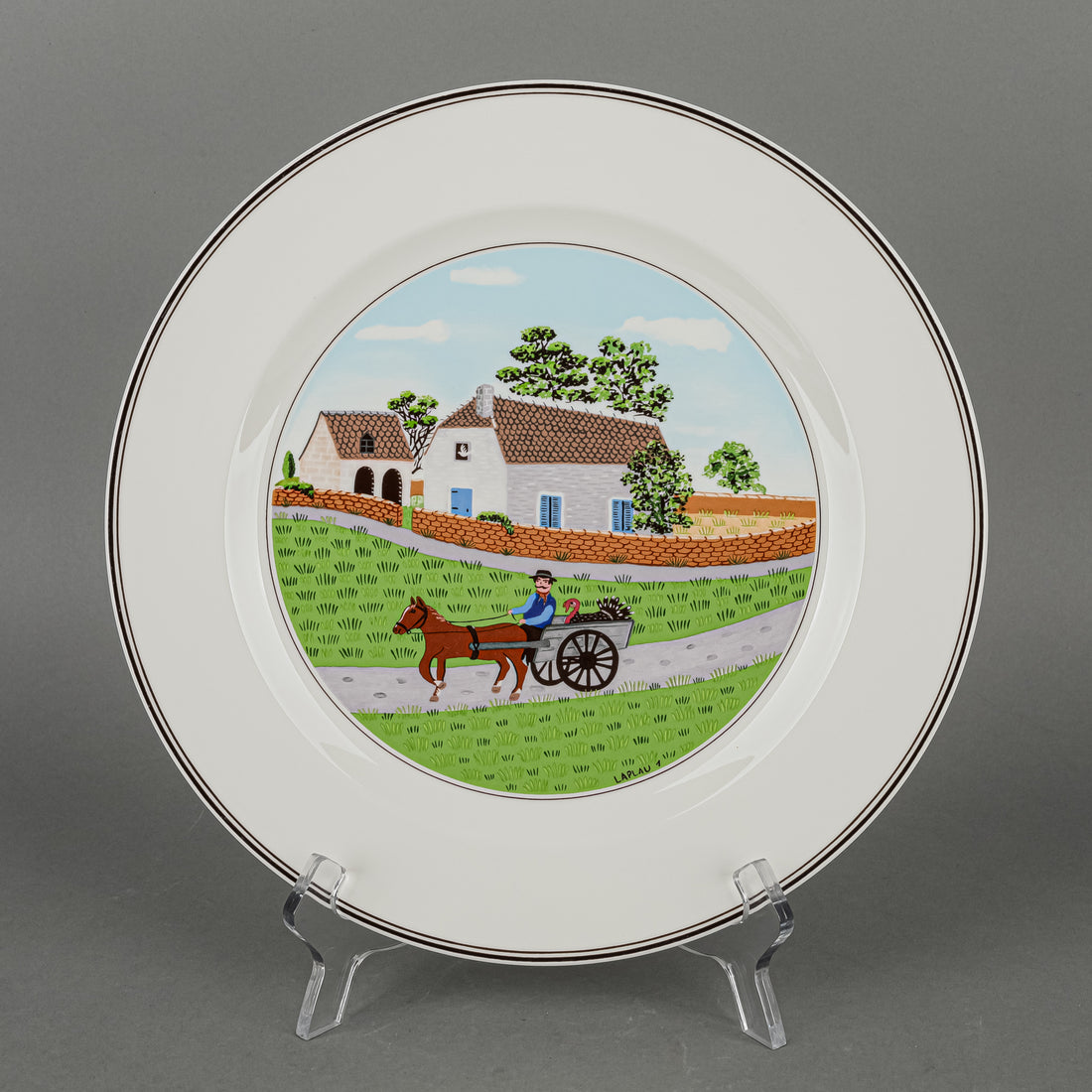 VILLEROY & BOCH Design Naif Dinner Plates Set Of 5