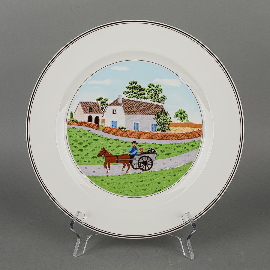 VILLEROY & BOCH Design Naif Dinner Plates Set Of 5
