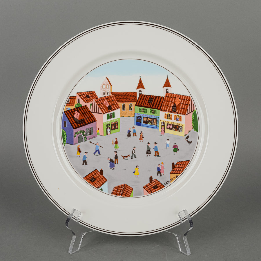 VILLEROY & BOCH Design Naif Dinner Plates Set Of 5