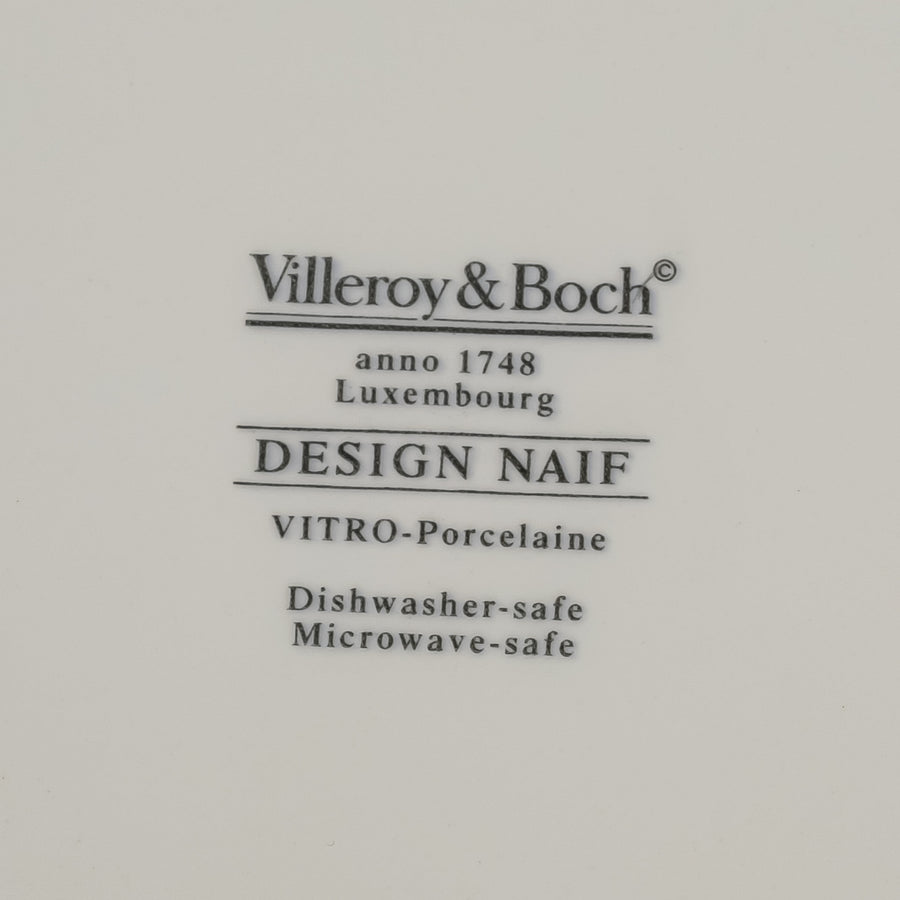 VILLEROY & BOCH Design Naif Dinner Plates Set Of 5