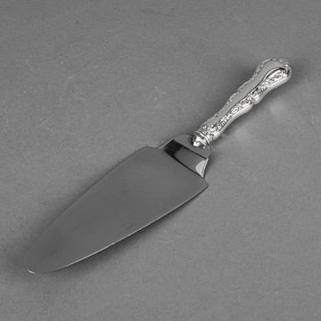 BIRKS Louis XV Sterling Handle Stainless Steel Dessert Server