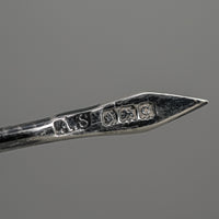 ADOLPH SCOTT Sterling Rooster Cocktail Picks