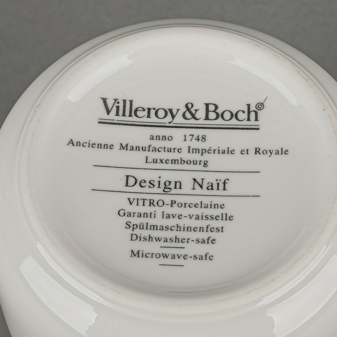 VILLEROY & BOCH Design Naif Mugs Set Of 5