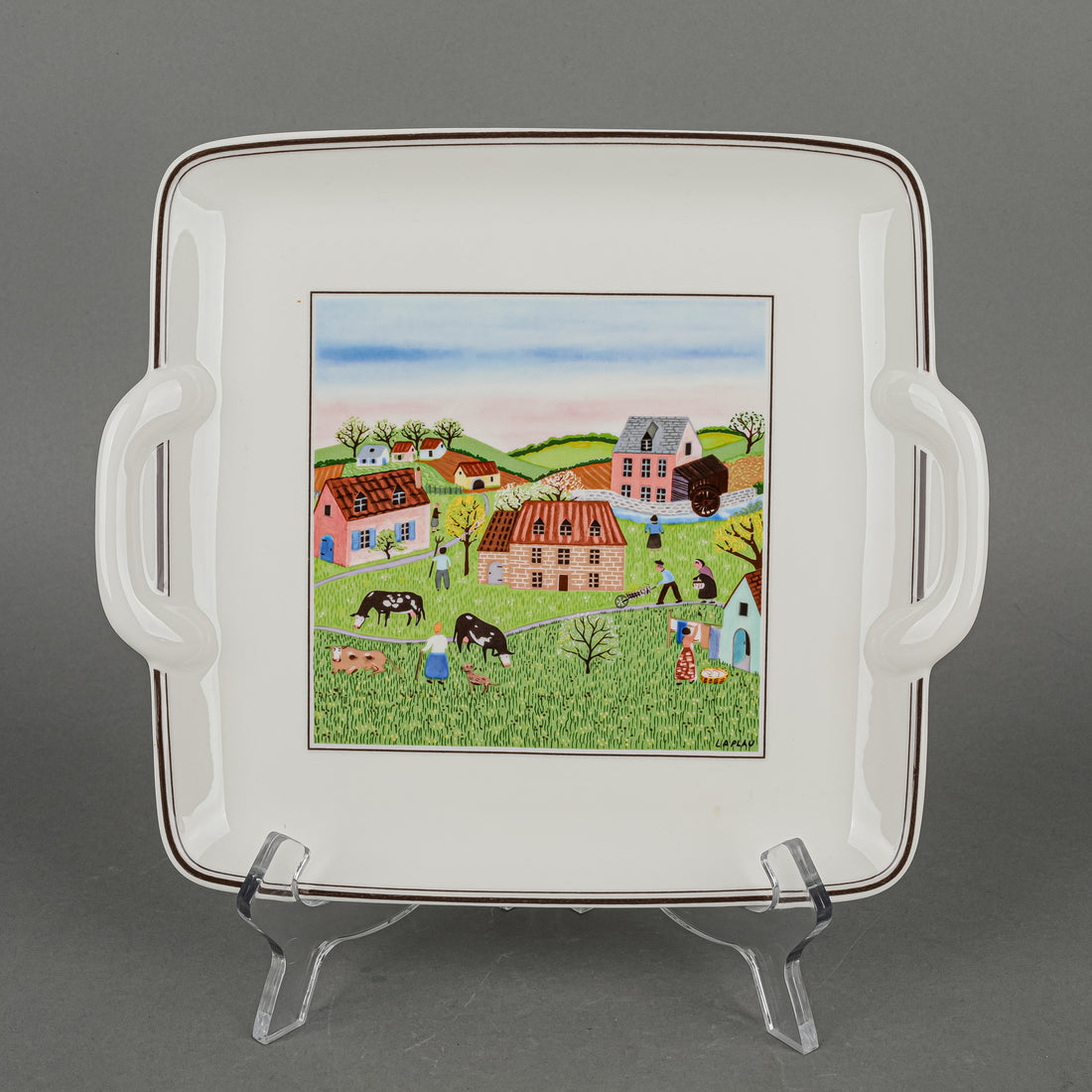 VILLEROY & BOCH Design Naif Square Cake Plate