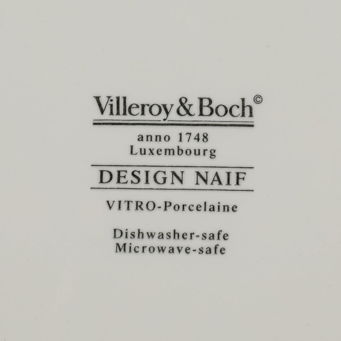VILLEROY & BOCH Design Naif Square Cake Plate