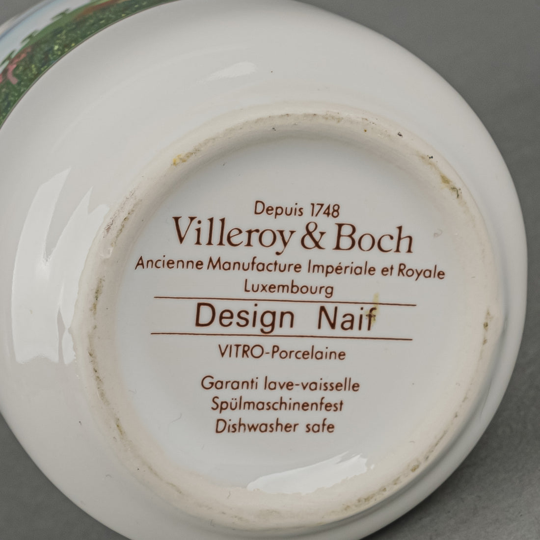 VILLEROY & BOCH Design Naif Oil & Vinegar Cruets With Stoppers Set Of 2