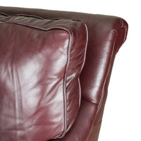 Oxblood Leather Armchair