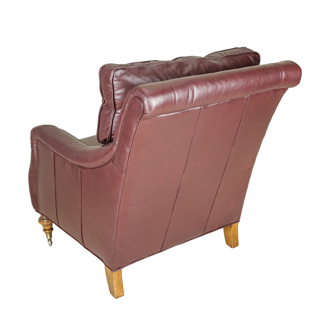 Oxblood Leather Armchair